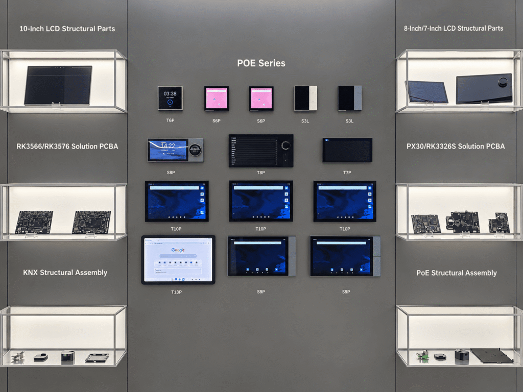 Smatek Showing room - panels